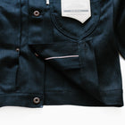 Explorer 13oz Double Black Selvedge Denim Jacket-RAILCAR-UNTOUCHED IDENTITY