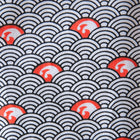 Handkerchief Seigaiha White-KIRIKO-UNTOUCHED IDENTITY