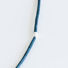 Indigo Dyed Wood Beads Necklace-NORTH WORKS-UNTOUCHED IDENTITY