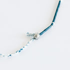 Indigo Dyed Wood Beads Necklace-NORTH WORKS-UNTOUCHED IDENTITY