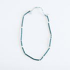 Indigo Dyed Wood Beads Necklace-NORTH WORKS-UNTOUCHED IDENTITY