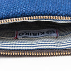 Kendo Sashiko Leather Clutch-KIRIKO-UNTOUCHED IDENTITY