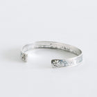 Morgan Dollar End Shell Turquoise Bangle-NORTH WORKS-UNTOUCHED IDENTITY