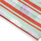 Pocket Square Kimono Green Stripes-KIRIKO-UNTOUCHED IDENTITY