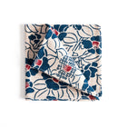 Pocket Square White Tsubaki-KIRIKO-UNTOUCHED IDENTITY