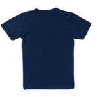 Short Sleeve Indigo Dyed Henley Tee-VELVA SHEEN-UNTOUCHED IDENTITY