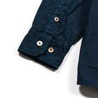 Spread-Collar Shirt in Navy-OMNIGOD-UNTOUCHED IDENTITY