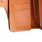 Vegetable-tanned Leather Condor Mid Wallet-OBBI GOOD LABEL-UNTOUCHED IDENTITY