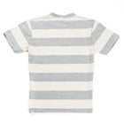 Wide Border Crew Neck Pocket Tee Oat Heather Grey-VELVA SHEEN-UNTOUCHED IDENTITY