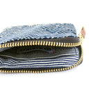 Zipper Wallet Indigo Multipattern-KIRIKO-UNTOUCHED IDENTITY