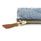 Zipper Wallet Indigo Multipattern-KIRIKO-UNTOUCHED IDENTITY
