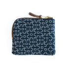 Zipper Wallet Sashiko Pattern-KIRIKO-UNTOUCHED IDENTITY