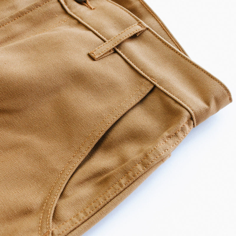 American Duck Canvas Flight Trousers Camel-RAILCAR-UNTOUCHED IDENTITY