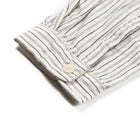 Band Collar Striped Shirt-SPELLBOUND-UNTOUCHED IDENTITY