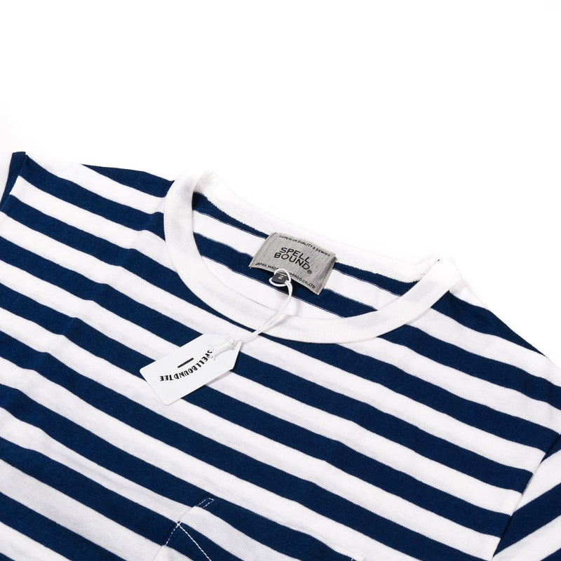 Border Tee Navy-SPELLBOUND-UNTOUCHED IDENTITY