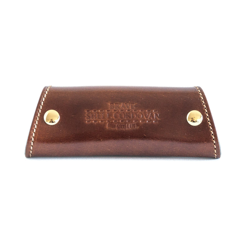 Brave Shell Cordovan Swivel Keypouch Whiskey-OBBI GOOD LABEL-UNTOUCHED IDENTITY