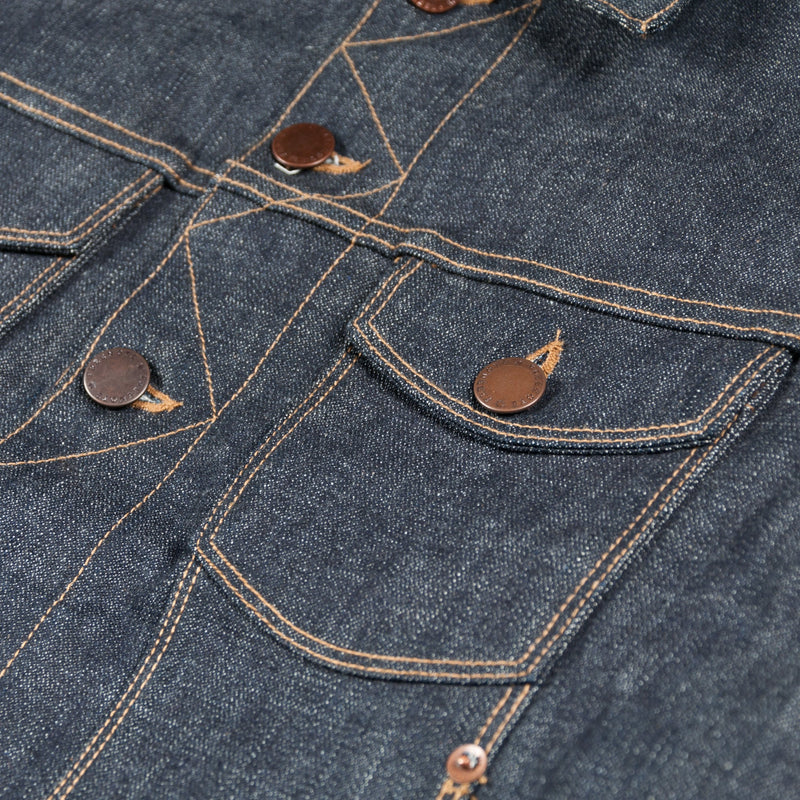 Broken Twill Classic Denim Jacket-FREENOTE CLOTH-UNTOUCHED IDENTITY