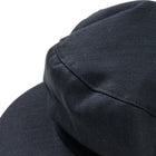 Cushman Herringbone Captain Hat Black-CUSHMAN-UNTOUCHED IDENTITY