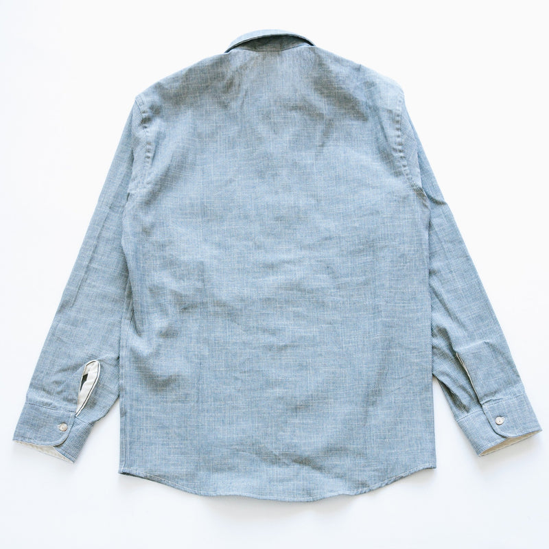 Hickory Striped Long Sleeve Shirt-RAILCAR-UNTOUCHED IDENTITY