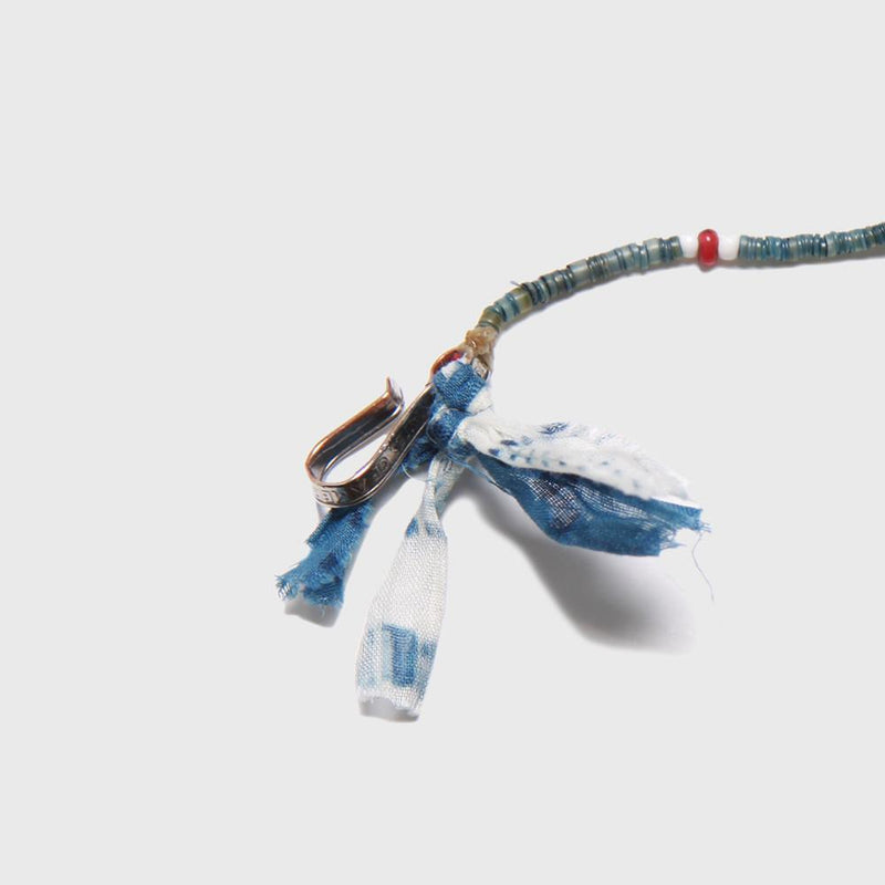 Indigo Dyed Shell Beads Bracelet-NORTH WORKS-UNTOUCHED IDENTITY