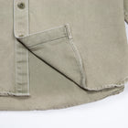 Japanese Twill Utility Work Shirt in Army Green-FREENOTE CLOTH-UNTOUCHED IDENTITY