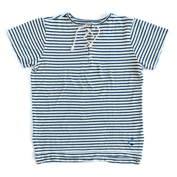 Lace Up Striped Sailor Tee | Dr Collectors | Untouched Identity