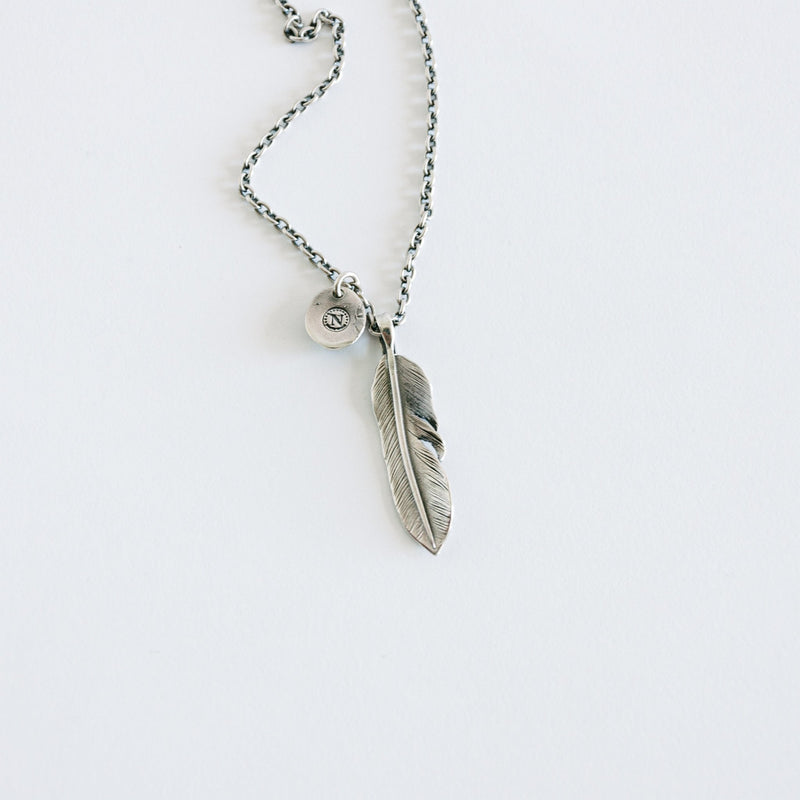 Liberty Feather Necklace-NORTH WORKS-UNTOUCHED IDENTITY