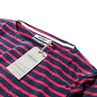 Long Sleeve Marine Pocket Striped Tee Red-OMNIGOD-UNTOUCHED IDENTITY