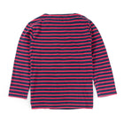 Long Sleeve Marine Pocket Striped Tee Red-OMNIGOD-UNTOUCHED IDENTITY