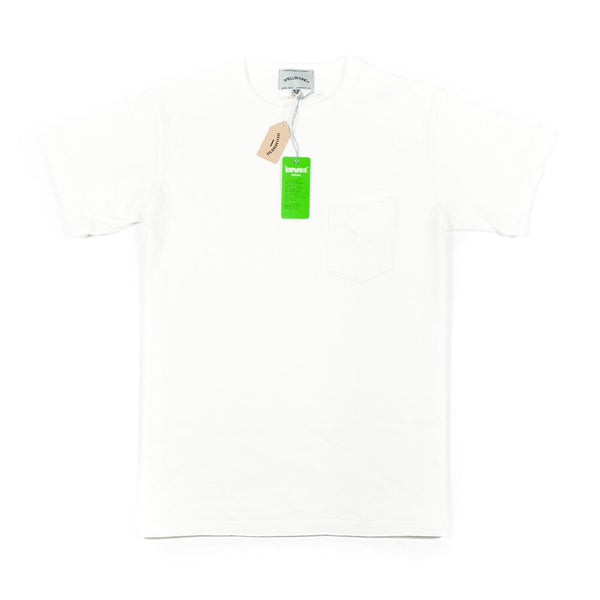 Loopwheel Pocket Tee White-SPELLBOUND-UNTOUCHED IDENTITY