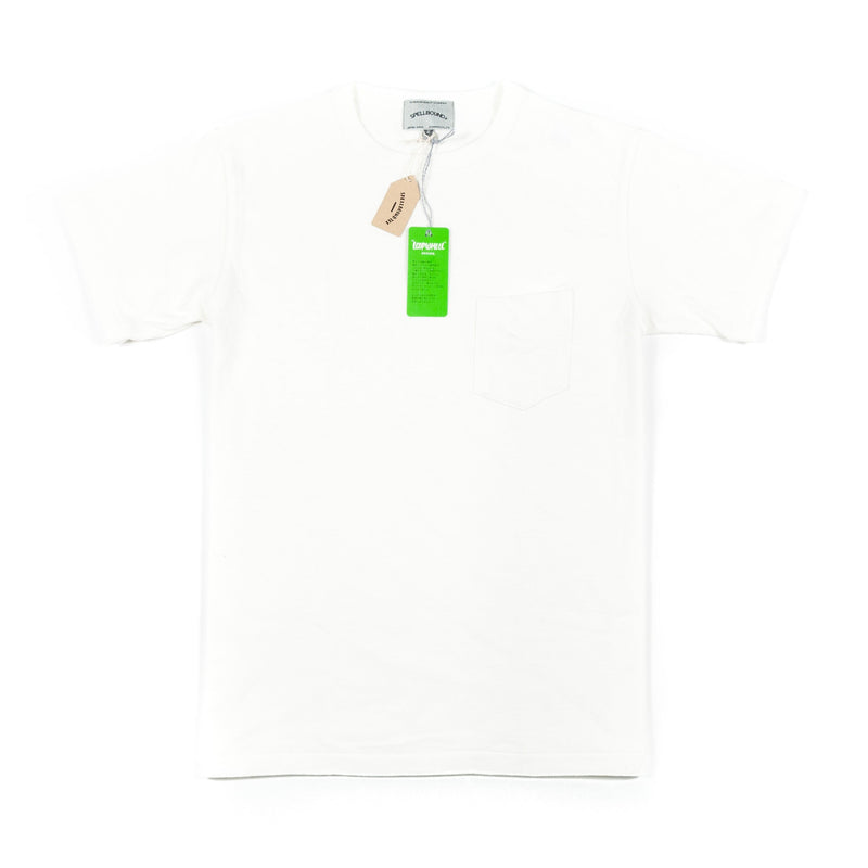 Loopwheel Pocket Tee White-SPELLBOUND-UNTOUCHED IDENTITY