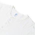 Short Sleeve Henley Tee White-VELVA SHEEN-UNTOUCHED IDENTITY