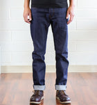 Spikes X001 13.5oz Slim Straight Selvedge Cone Denim Jeans-RAILCAR-UNTOUCHED IDENTITY