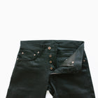 Spikes X026 13oz Slim Straight Black Japanese Selvedge Denim Jeans-RAILCAR-UNTOUCHED IDENTITY