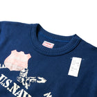 US Military Heavy Tee Navy-CUSHMAN-UNTOUCHED IDENTITY