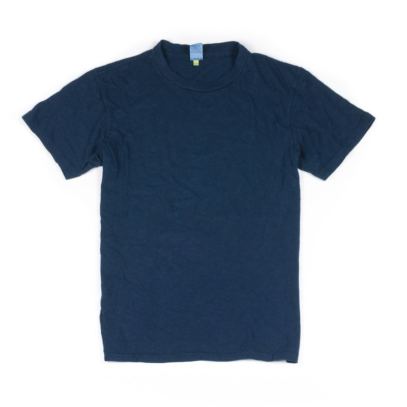 Velva Sheen Rolled Regular Tee Navy-VELVA SHEEN-UNTOUCHED IDENTITY