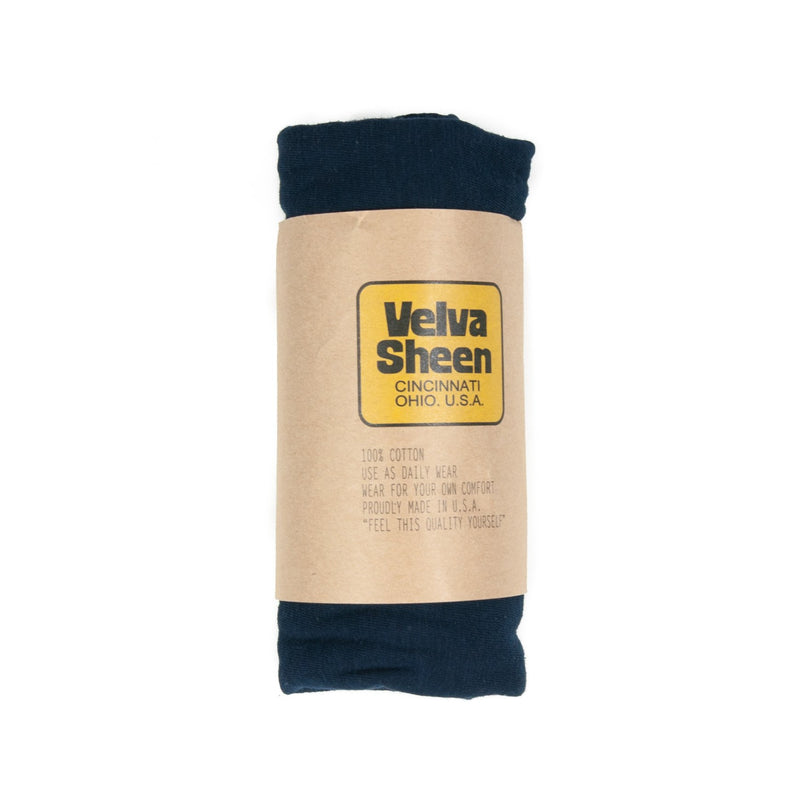 Velva Sheen Rolled Regular Tee Navy-VELVA SHEEN-UNTOUCHED IDENTITY