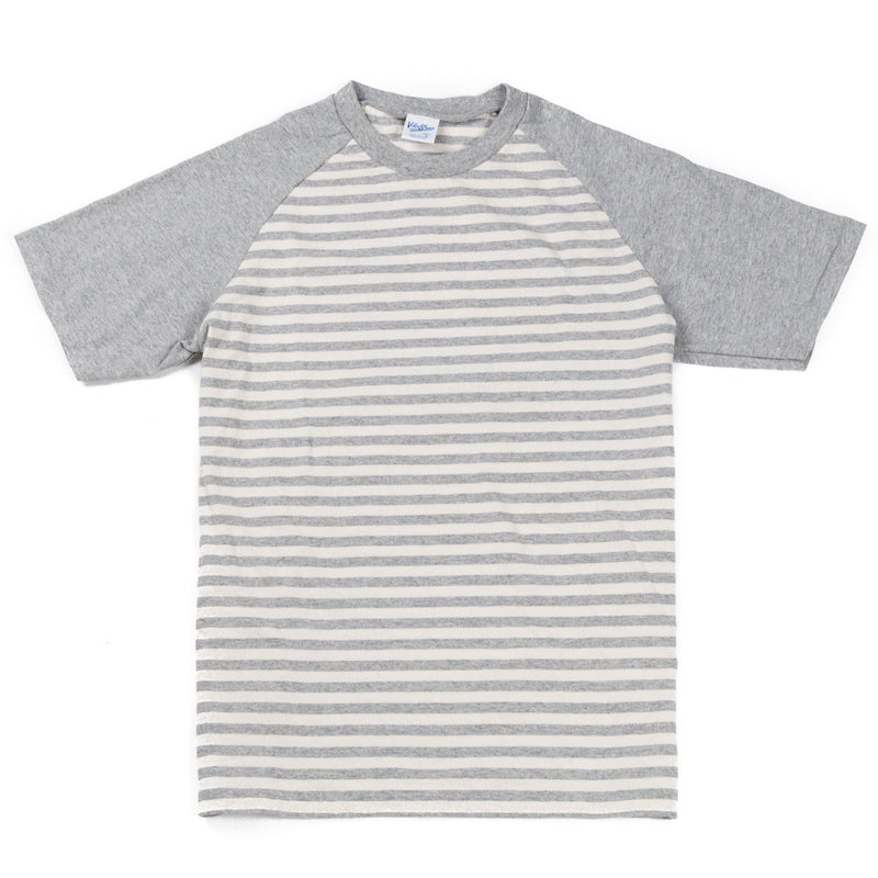 Vintage Marine Raglan Oatmeal and Heather Grey-VELVA SHEEN-UNTOUCHED IDENTITY
