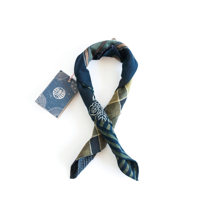 Vintage Patchwork Bandana 01-KIRIKO-UNTOUCHED IDENTITY
