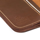 Wax Saddle Leather Condor Long Wallet Mud Brown-OBBI GOOD LABEL-UNTOUCHED IDENTITY