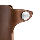 Wax Saddle Leather Condor Mid Wallet Mud Brown-OBBI GOOD LABEL-UNTOUCHED IDENTITY