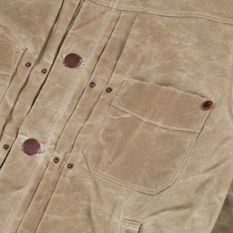 Waxed Canvas Riders Jacket Tobacco | Freenote Cloth | UNTOUCHED ...