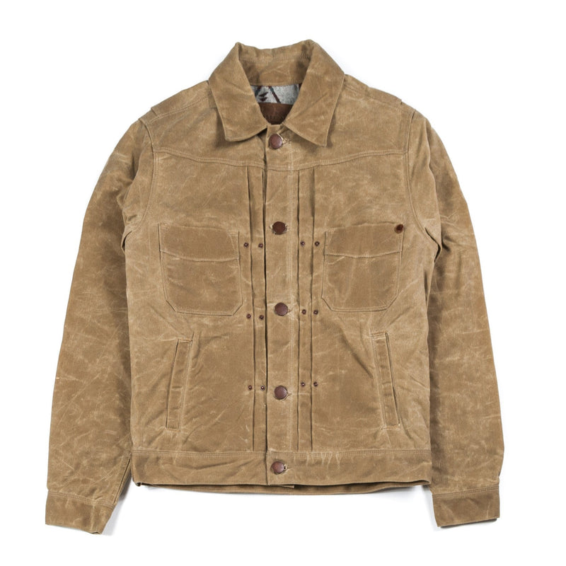Waxed Canvas Riders Jacket Tobacco | Freenote Cloth | UNTOUCHED ...